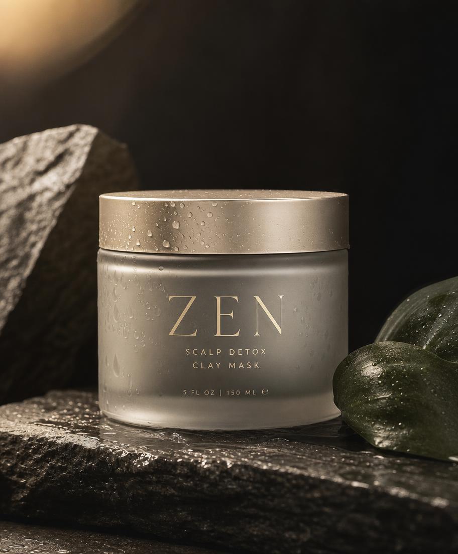 ZEN Detox Clay Mask — Deep Scalp Detox